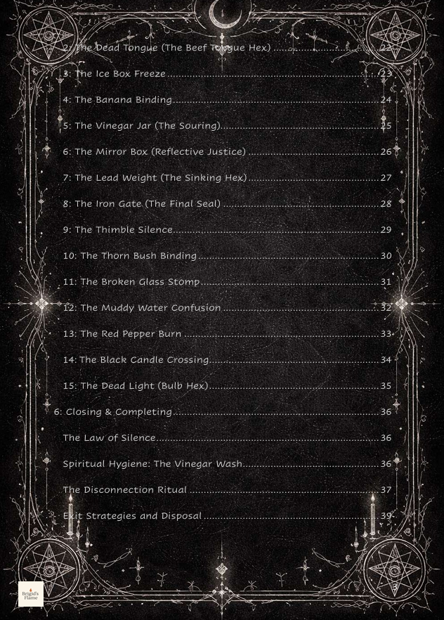 Baneful Magick: A study of Hexes