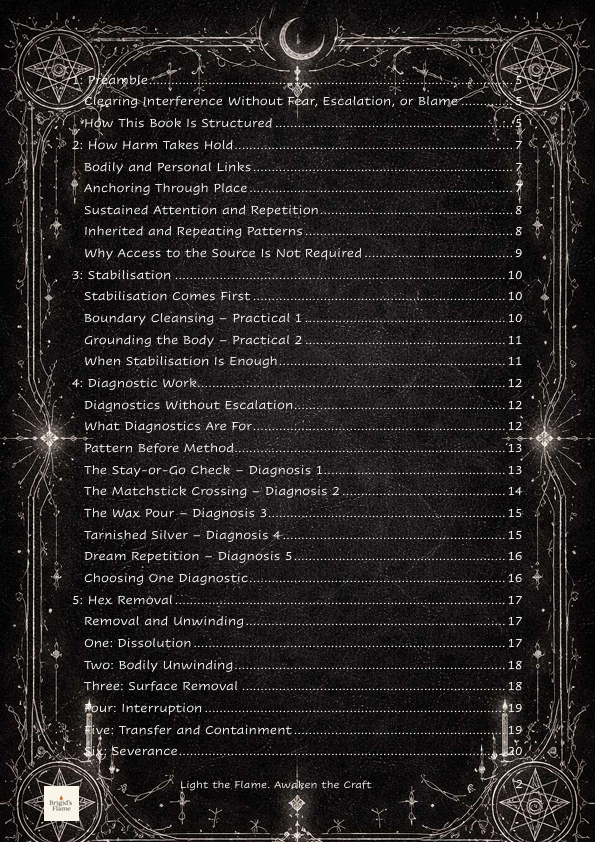 Baneful Magick: Hex Diagnosis & Removal