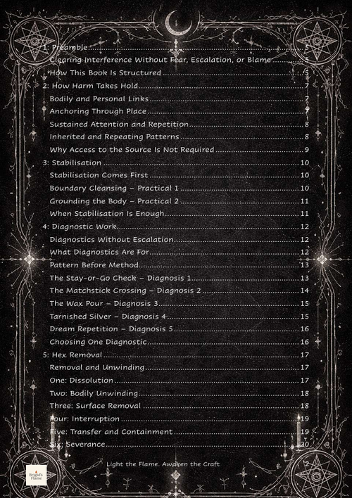 Baneful Magick: Hex Diagnosis & Removal