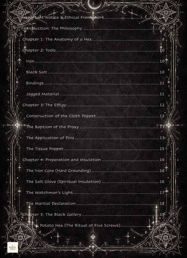 Baneful Magick: A study of Hexes